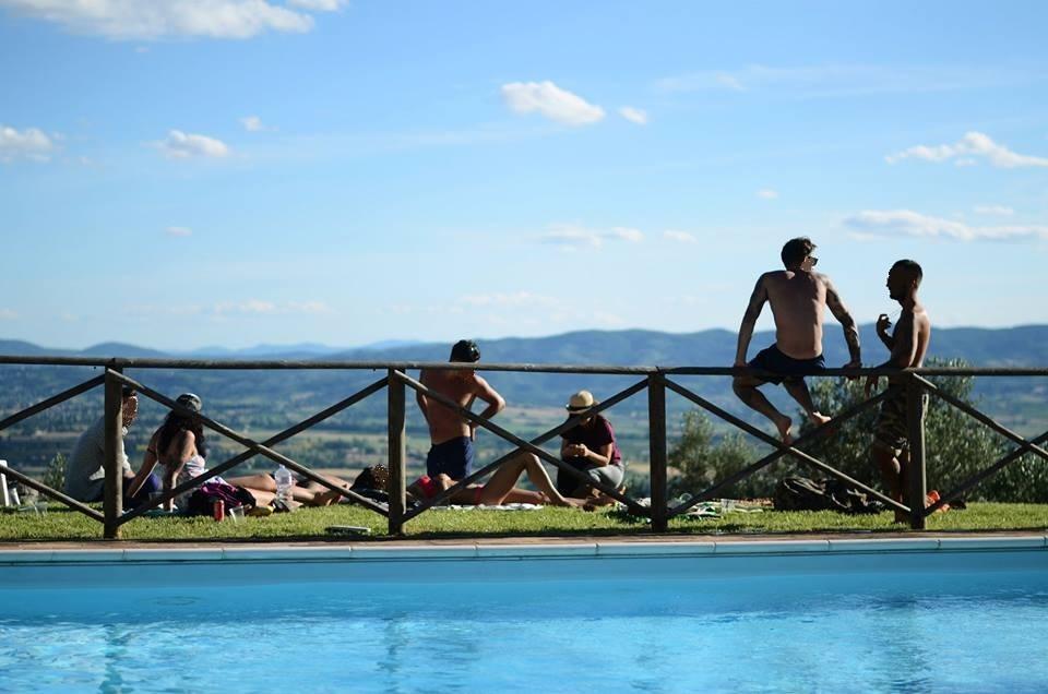 Agriturismo Villa Gabbiano Capodacqua  Exterior foto
